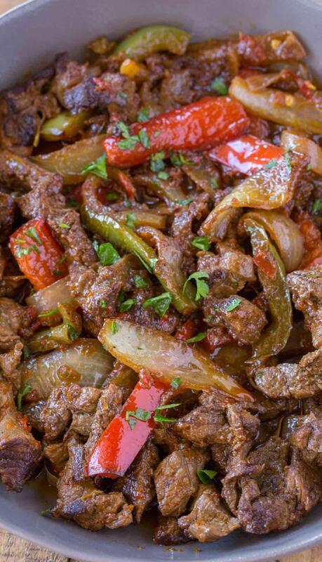 Beef Fajita Side on Plate