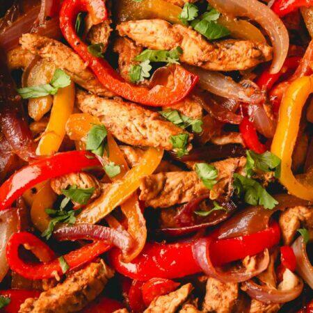 Chicken Side on Plates 