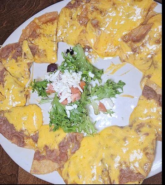 Bean & Cheese Nachos