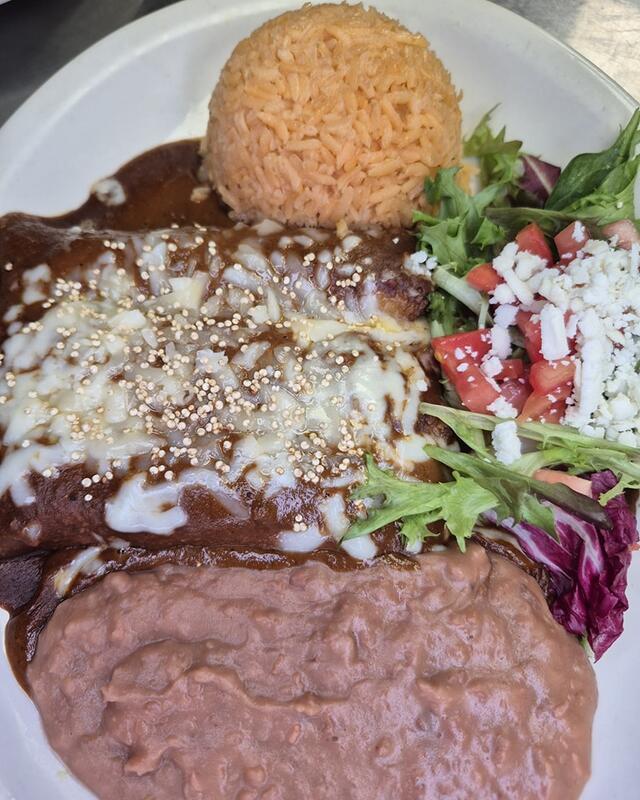 Mole Enchiladas Plt